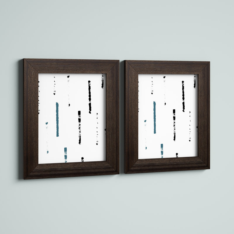 Ensemble de 2 cadres muraux Winstead, 16 po x 20 po