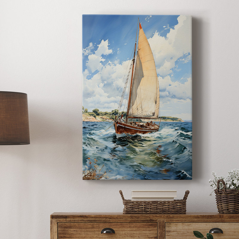 NAUTICAL Series CCCXXXII - Cavas de galerie sur mesure, H 60 po x l 40 po