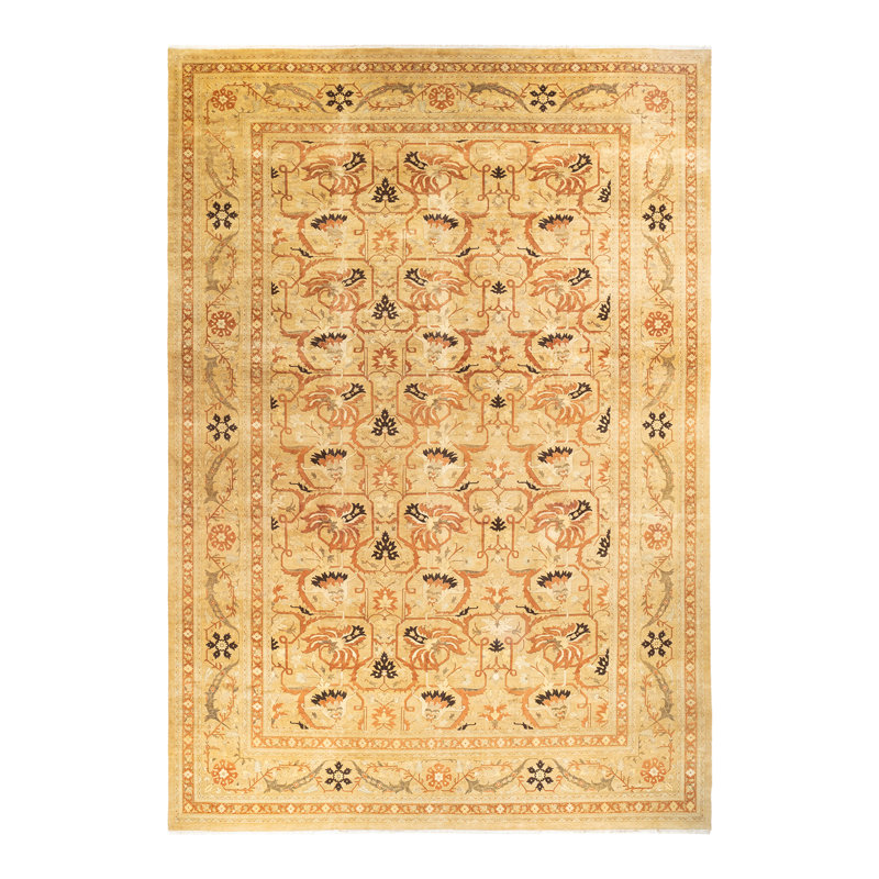 Classic One-of-a-Kind 12' 1" x 17' 8" Hand Knotted Area Rug