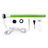 ALEKO Motorized Retractable Outdoor Awning with White Frame-63871950-63871972