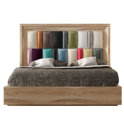 Annalya Upholstered Panel Bed