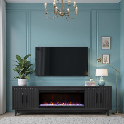 94 Inch Fireplace TV Stand, For Tvs Up To 100 Inches