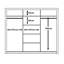 Tiggs Manufactured Wood Wardrobe