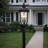 Six Light 34.75-Inch Candle Outdoor Post Mount Lantern (Post Sold Separately)