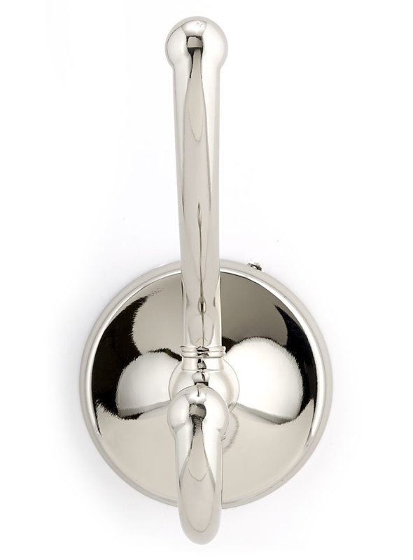 Transitional Metal Wall Hook, Nickel