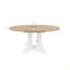 Table de salle à manger pour table de ferme ovale extensible 59 x 43 po