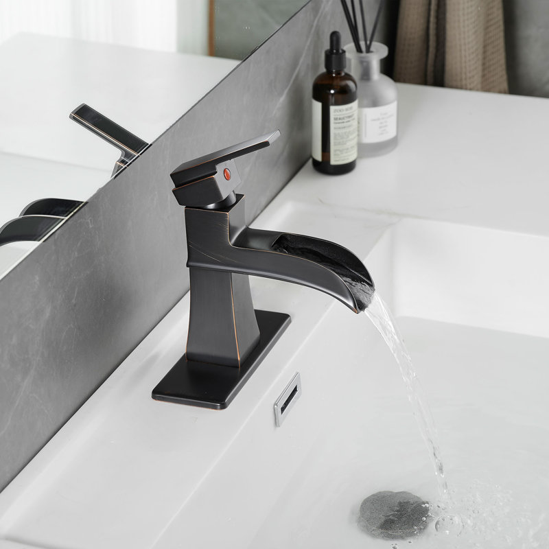 Single-Hole Bathroom Faucet, Oil Rubbed Bronze