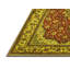 Tapis oriental tissé à la machine Kaleal en rouge / vert / brun-1177178040