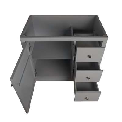 Briella 36" Single Bathroom Vanity Base Only