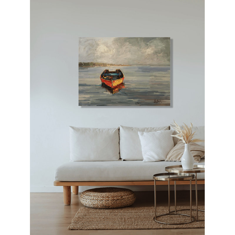 Our Boat Print by John Beard, 20" H x 24" W x 1" D, Unframed