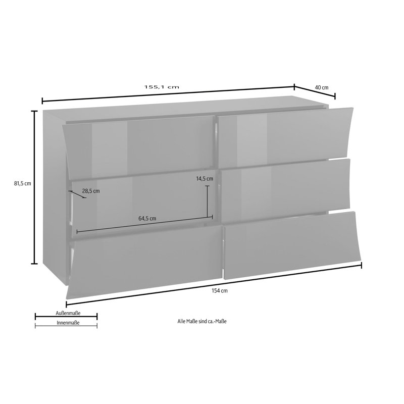 Kimbolton Sideboard, White