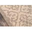 Tapis taupe crocheté à la main intérieur / extérieur Ikat-1000130257