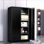 Armoire de rangement en métal 71 po avec portes verrouillables et 4 tablettes réglables, armoire en acier robuste pour garage, buanderie, bureau ou entrepôt-130824944