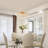 6-light Modern Luxury Crystal Chandelier
