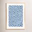Periwinkle On Blue Grey By Michela Sorrentino - Framed Wall Art-273585220-273585242