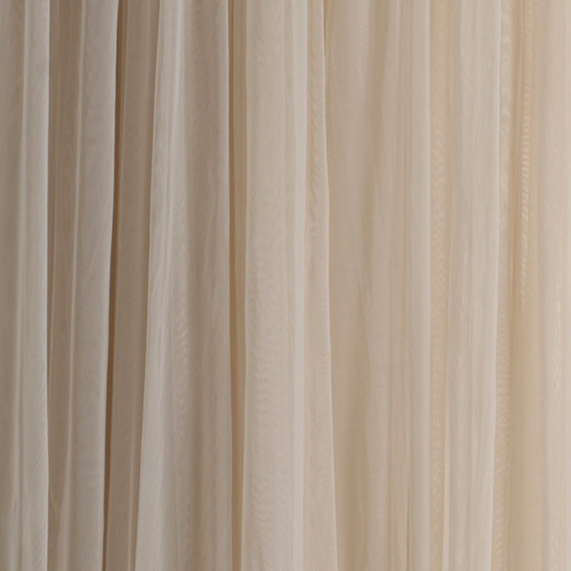 Whisper Sheer Curtain Single Panel, Ivory, 32.5" W x 84" L