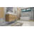 Carnetta Single Bathroom Vanity with Wood, Acrylic Top-1416163440