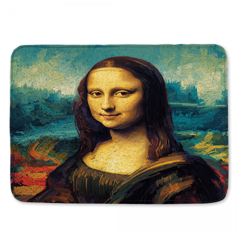 Tapis de bain Famous Portrait, 24in W x 17in L