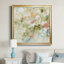 Floral Blush III - Reproduction d'art sur toile encadrée-590627614-590627608