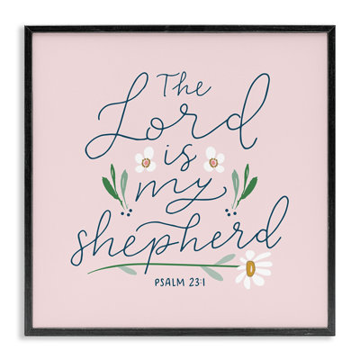 «Lord Is My Shepherd», estampe numérique par Blue Chair Blessing