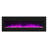 42"/50"/60"/72" Electric Fireplace Insert With Crystal Decor, Wall Mounted Fireplace Heater For Living Room, Timer, Overheating Protection, Remote, Black-1741278777