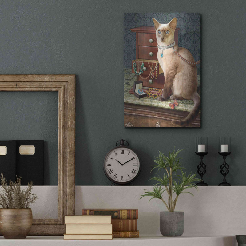 «Ego Siamese Cat» par Dan Craig, H 16 po x l 12 po