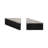 Latitude Run® Striped Steps Bookends, Black/White - A Fusion Of Mdf And Resin Magic