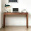 Console brune de style chinois simple-524183314