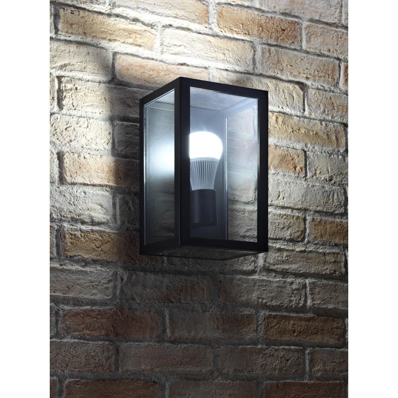 Deshaune Black 8 - Bulb 18cm H Outdoor Flush Mount