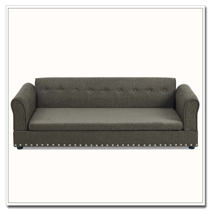 Canapé surdimensionné Elegant, Gris foncé