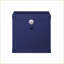 Table de chevet industrielle Cargo Blue avec USB & amp; Rangement en métal-25622082