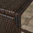 Haubert Rectangular Wicker/Rattan Outdoor Side Table