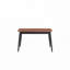 Table basse en bois avec pieds en métal