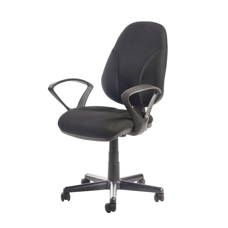 Fabric Operators Chair with Lumbar Support