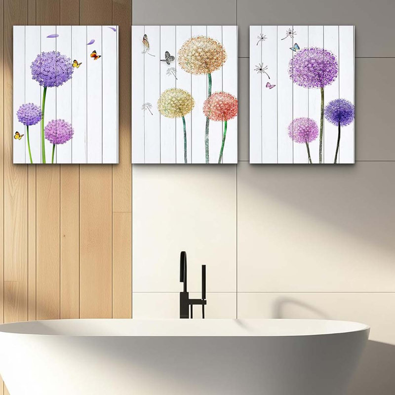 3 Piece Wrapped Canvas Print
