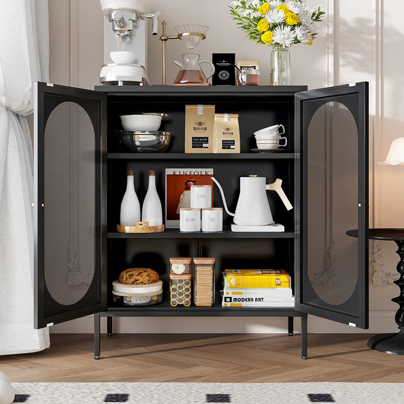 Metal Accent Merwin, Black