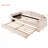 Upholstered Daybed with Storage Armrests, Trundle and Latest Integrated Bluetooth Audio System-1503533373-1503533360
