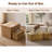 Modern Geometric Coffee Table Set of 2