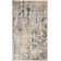 Addie Abstract Modern Machine Woven Area Rug in Beige/Gray