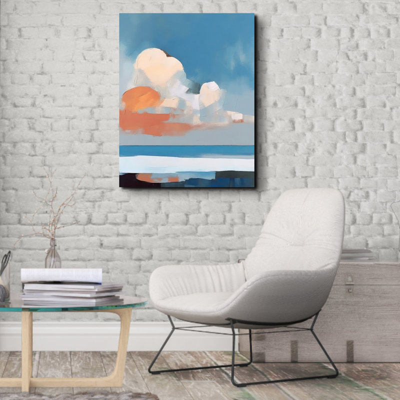 «Landscape 6» sur toile, H 32 po x l 26 po