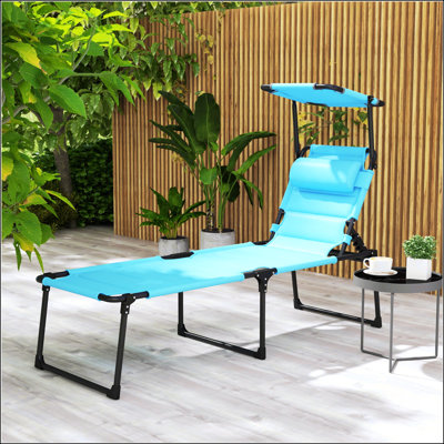 Chaise longue d'extérieur