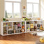 Bibliothèque à 6 cubes, tablette ouverte avec compartiment simple, utilisation horizontale, utilisation verticale, utilisation à l'envers-420650151