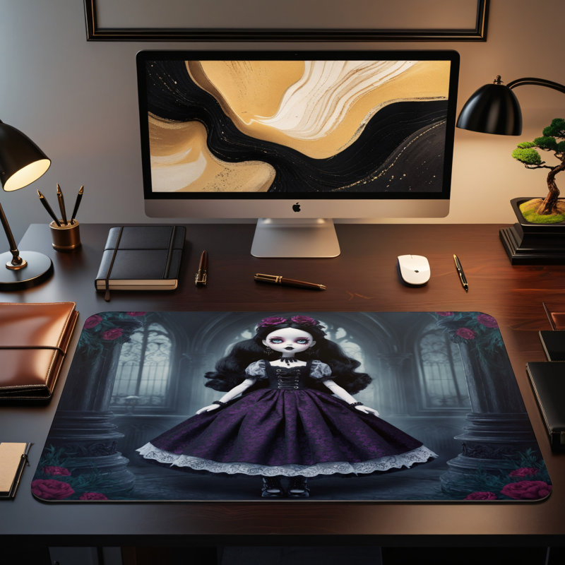 Polyester Desk Pad, 23.6x13.8