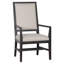 Matthews Upholstered Arm Chair in Ivory/Gray-2001060881
