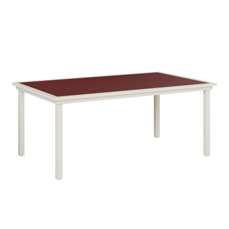 Table de salle à manger Lumley, Rouge écarlate