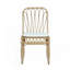 Chaises de salle à manger d'extérieur en osier avec coussin lavable PE-407569777