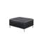 Canapé et méridienne en cuir véritable de 106 po avec repose-pieds-18540679-28456906