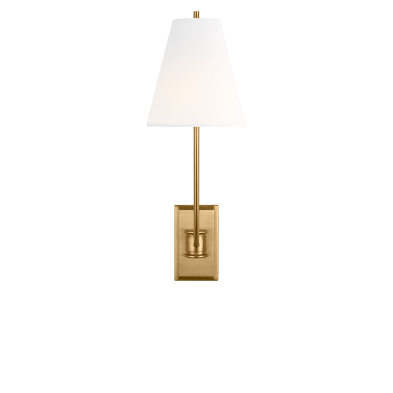 Reyes Wall Sconce, Burnished Brass
