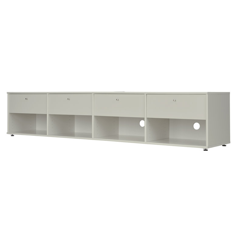 Mistral Unfinished TV Stand for TVs up to 88", Beige