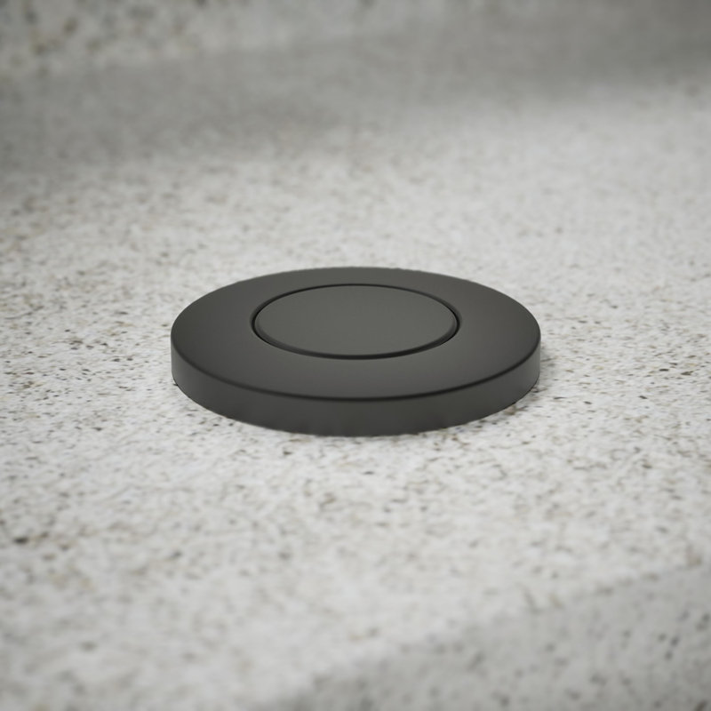 Garbage Disposal Air Switch Kit, Matte Black